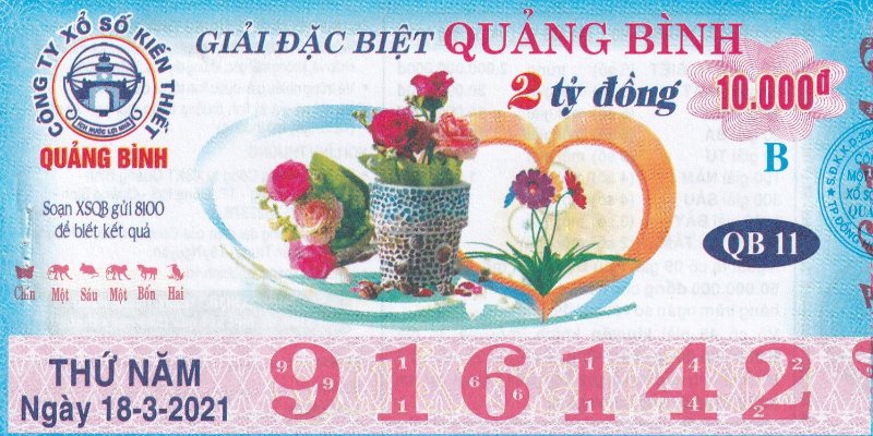 Xổ số hôm nay Quảng Bình được bày bán ở các đại lý, điểm bán lẻ 